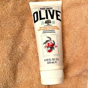 NWOT Korres Pure Greek Olive peach blossom body cream